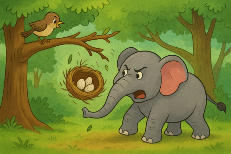 elephant and the sparrow