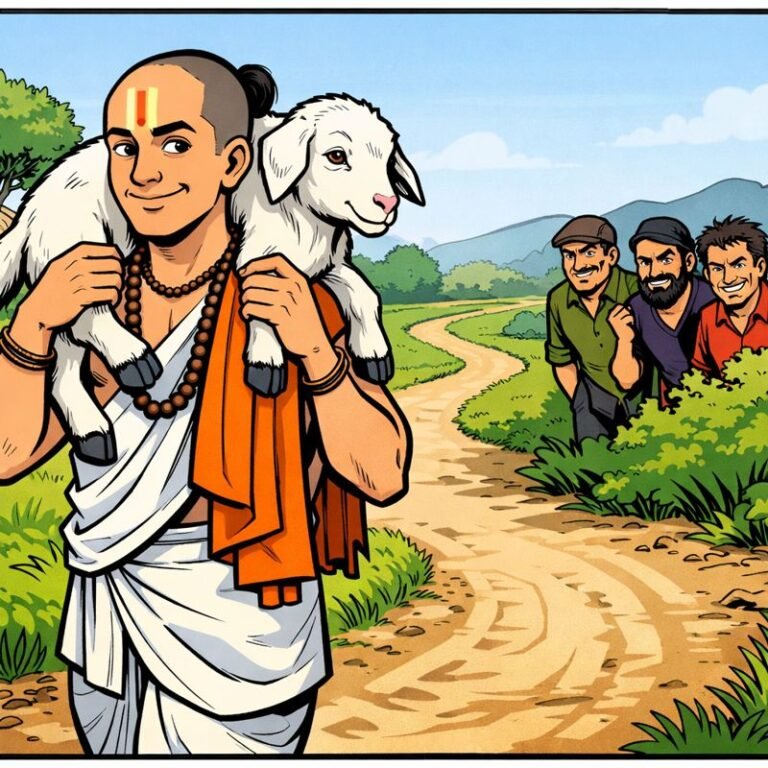 brahmin and the goat